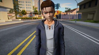 Skin Eren Jaeger (Attack of Titan) ~ GTA San Andreas Android