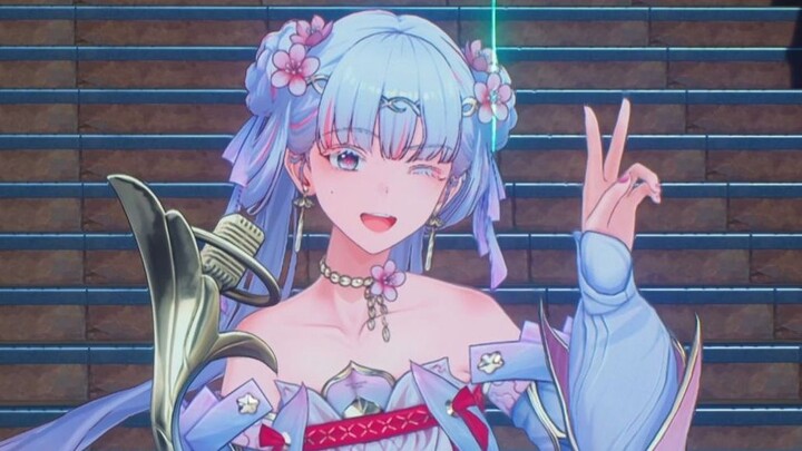 Xixi is just singing.