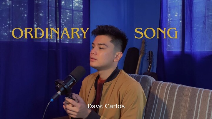 Dave Carlos - Ordinary Song by Marc Velasco (Acoustic Cover)