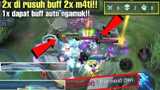 THE NEXT DWI!! 2x DI RUSUH BUFF FANNY DI BILANG GABISA MAIN FANNY, 1x DAPET BUFF AUTO NGAMUKK!!