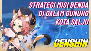 [Genshin, Strategi]Misi benda di dalam gunung, Kota Salju