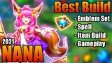 Nana Best Build 2021 | Top 1 Global Nana Build | Nana - Mobile Legends