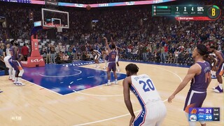 I hit a white in Nba 2k23
