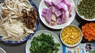 súp khoai mở sửa tươi dành cho người cao tuổi. món mới