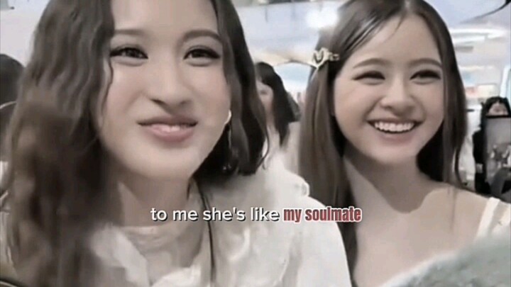 view: " to me she's like my soulmate"