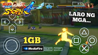 Naruto Shippuden Ultimate Ninja Storm 4 Texture Mod & Savedata | PPSSPP Game on Android