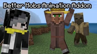 Mobs တွေရဲ့ Animation ပြောင်းပေးတဲ့ Addon (Minecraft Myanmar)