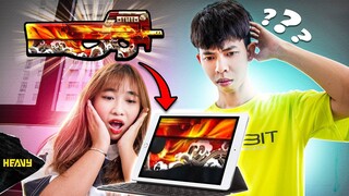 Thi tài Đoán Mảnh Ghép skin súng Free Fire SIÊU NHỎ | HEAVY