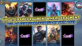 NEW FRAGMENTS SHOP RARE SKIN MLBB!! #mobile legends #mlbb update