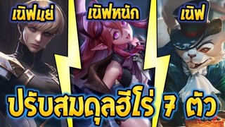 ROV อัพเดทแพทใหม่ล่าสุด ปรับสมดุลฮีโร่ 7 ตัว ฮีโร่โกงโดนเนิฟหนักSS15|AbgamingZ
