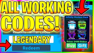 ALL 40 WORKING SECRET CODES! Ninja Legends Roblox November 2022