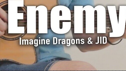 เพลงนี้ดังมาก? เวอร์ชั่นง่าย ๆ "Enemy" Imagine Dragons & JID