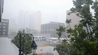 Unexpected Heavy Rainfall with Thunderstorms at Capitol Commons, Pasig
