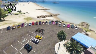 TOURING MOBIL TERBESAR DI KOTA + PESTA PANTAI !! GTA V ROLEPLAY