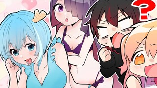 【P丸联动】P酱的泳装派对！【P丸様。× 混血万事屋】