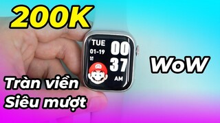 Mở hộp Smartwatch WS57 giá rẻ 300K: Áp mã còn 200K, Quá đẹp!