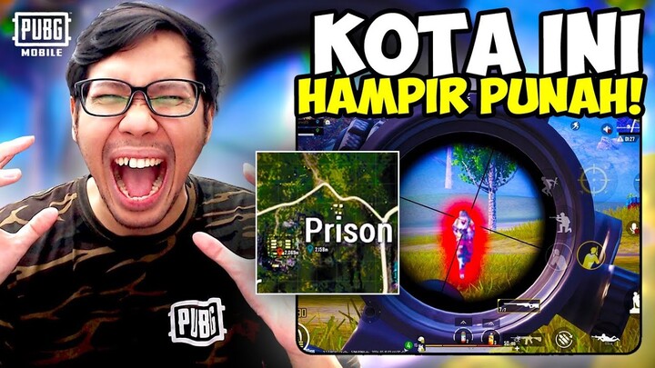 KOTA INI HAMPIR PUNAH! TURUN PRISON TERNYATA MASIH RAME! - PUBG MOBILE