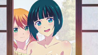 Shiragiku will become a wild pervert when She's drunk | Megami no Cafe Terrace