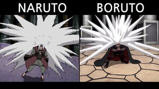 [Naruto Boruto] Jiraiya vs Kashin Koji Moments that resemble each other