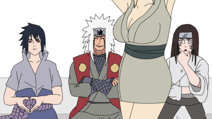 Naruto dan yang lainnya bertemu dewi Tsunade di kereta bawah tanah, dan reaksi Jiraiya luar biasa!