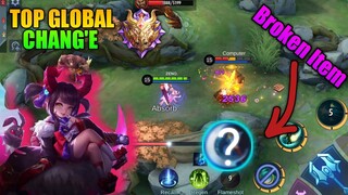 Chang'e Damage Hacked! Broken Item You Must Use | Top Global Chang'e Full Gameplay