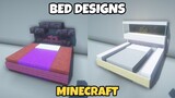 Minecraft: 8 Bed Designs