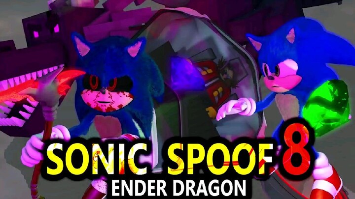 SONIC SPOOF 8 *ENDER DRAGON* (reupload) Minecraft Animation Series Season 1