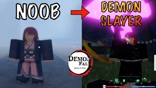 NOOB to DEMON SLAYER|Solo Final selection|Unlock BREATHING STYLE|DemonFALL