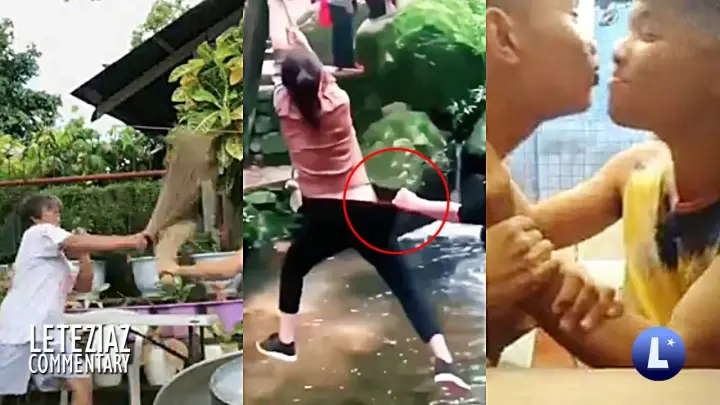 Ate Nag Tarzan Muntik Mahubaran Pinoy Funny Videos Compilation