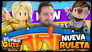 😱 ASÍ CONSEGUÍ LAS 2 NUEVAS SKINS EN STUMBLE GUYS 🔥 NUEVA RULETA ACTIVADA!!!