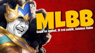 Di trol publik, gagal legend, keluh kesah Halim - Mobile legends Indonesia