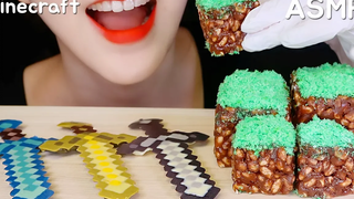 *ล้มเหลว* MINECRAFT ถือว่า ASMR MINECRAFT CAKE ASMR CHOCOLATE ASMR ไม่มีการพูดคุย