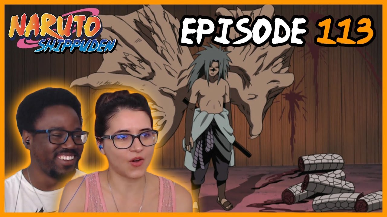 SASUKE Vs OROCHIMARU  Naruto Shippuden Episódio 113-114 Dublado