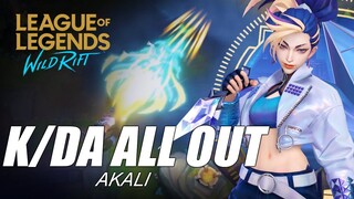 K/DA All Out Akali Skin Spotlight - WILD RIFT