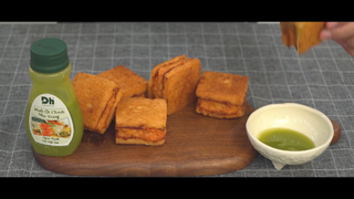 Sandwich Tôm kiểu Hàn giòn tan siêu ngonnn #amthucngon