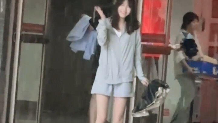 Some people wait for the rain to stop, others wait for an umbrella to arrive, but why am I here...?