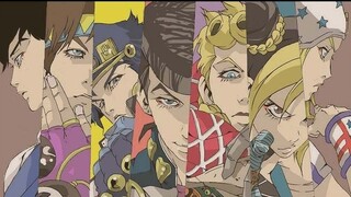 [MAD/Front High Burning/JoJo's Bizarre Adventure] This is the golden spirit passed down from generat
