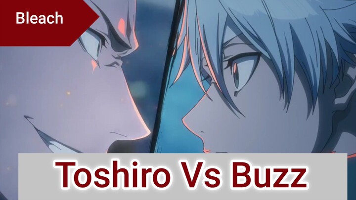 Toshiro Vs Buzz Dalam Bleach Thousand Blood Year