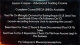 Jayson Casper Course Advanced Trading Course download