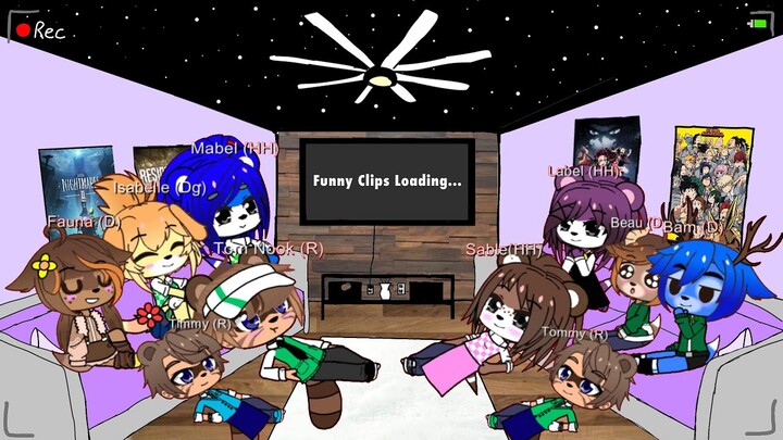 Animal Crossing NPCs react to Animal Crossing Funny Moments Ep 2