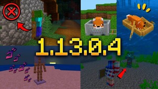 อัพเดท Minecraft 1.13.0.4 (Beta) - GamePlay | แก้บัคเป็นหางว่าว Zombie ฉลาดขึ้น? และมุมมองถูกแก้ไข!!