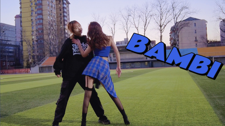 [Double Dance Bambi-Baekhyun] After the final exam, the two girls let themselves go on the playgroun