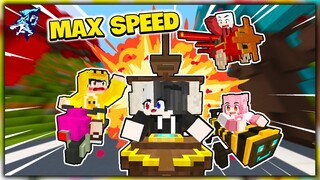 Minecraft Nhưng TỐC ĐỘ 200 - Siro Chạy Đua Siêu Hài Hước Cùng HERO TEAM