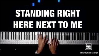 【ピアノカバー】 Standing Right Next To Me by Karla Bonoff- PianoArr.Trician-PianoCoversPPIA