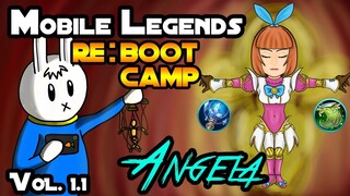 ANGELA - TIPS, ITEMS, SPELL, EMBLEMS, TRICKS, AND GUIDE - MGL MLBB RE:BOOTCAMP VOLUME 1.1