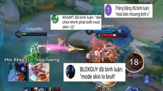 Chủ tịch "giả vờ" mod skin và cái kết