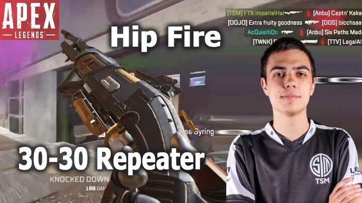 TSM ImperialHal's opinion on Hip-Fire on the 30-30 repeater after the buff (Apex Legends)