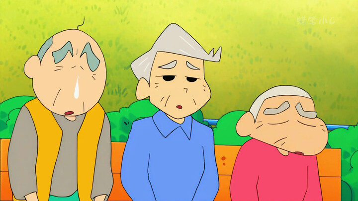 The five little ones unexpectedly ran into their older selves.