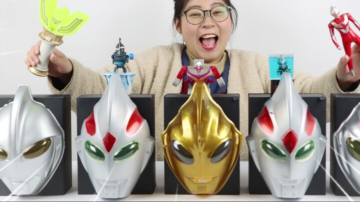 Unpack the Diga Ultraman Sand Sculpture Toy Big Blind Box! There are so many weird things around, wh