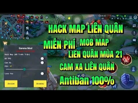 SHARE H.a.c.k Bản đồ Liên Quân Mobile Miễn Phí Hướng dẫn cài đặt Bug Tầm nhìn Xa mùa 21 Antiban 99%